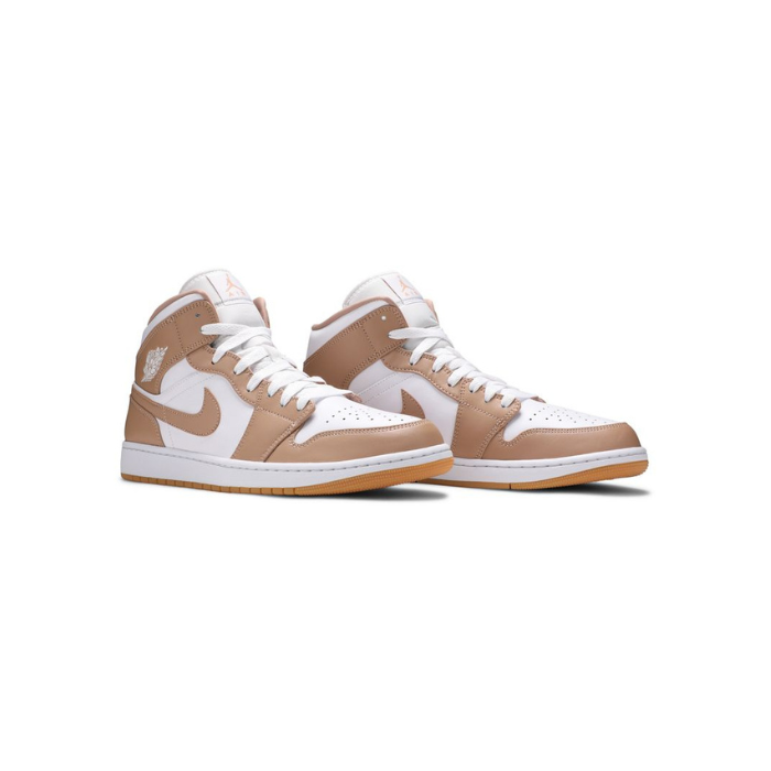 Air Jordan 1 Mid 'Tan Gum' (Instant Ship)