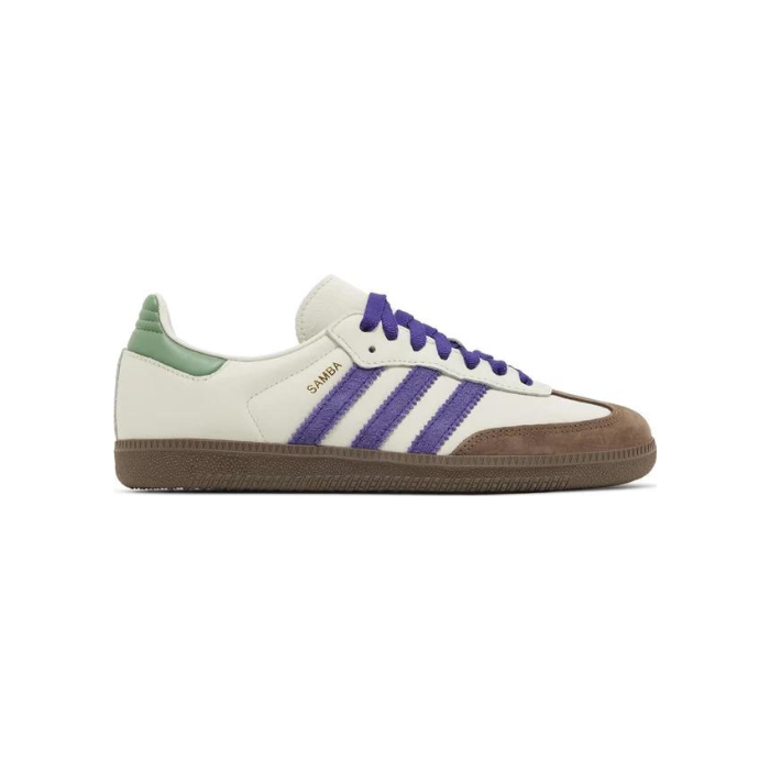 Adidas Wmns Samba OG 'Off White Purple Green'