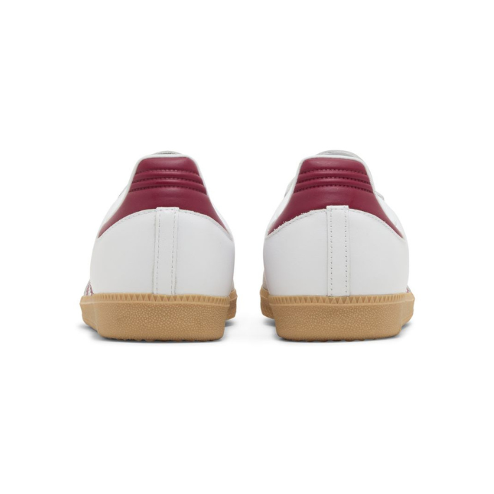 Adidas Samba OG 'White Burgundy Gum' (Instant Ship)