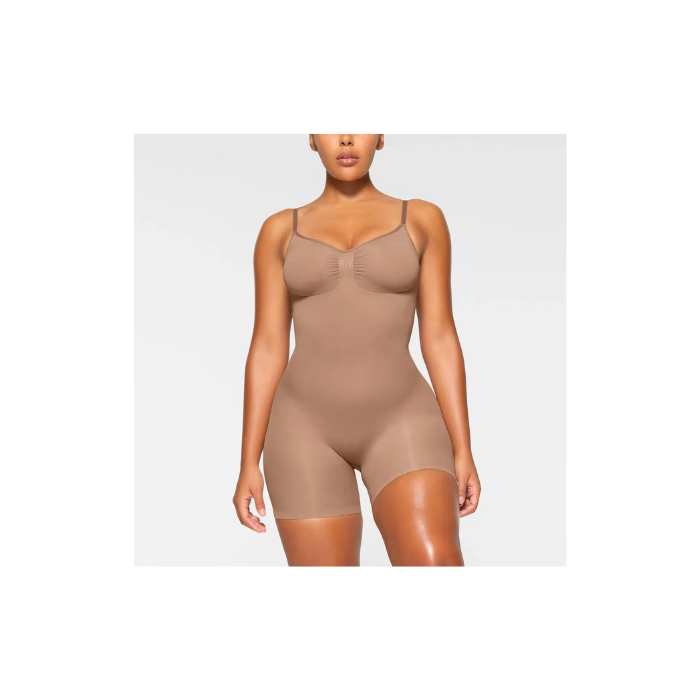 Skims Seamless Sculpt Mid Thigh Bodysuit Sienna