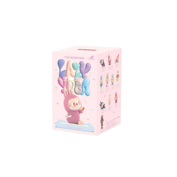Pop Mart Labubu The Monsters Lazy Yoga Series Figures Sealed Case