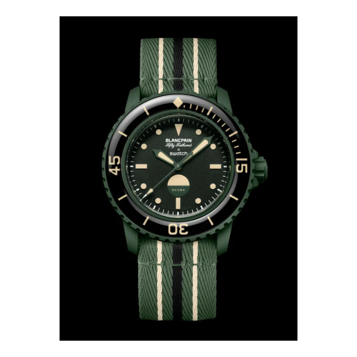 Swatch X Blancpain GREEN ABYSS