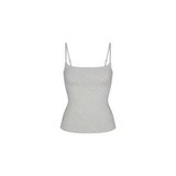 Skims Cotton Jersey Cami Light Heather Grey