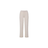 Skims Cotton Jersey Straight Leg Pant Heather Oatmeal