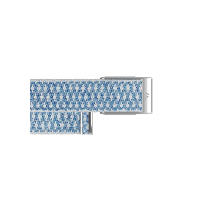 Whoop 5.0 Cloudknit Luxe Summit with Titanium Band (12 Month Peak Subscription Included)