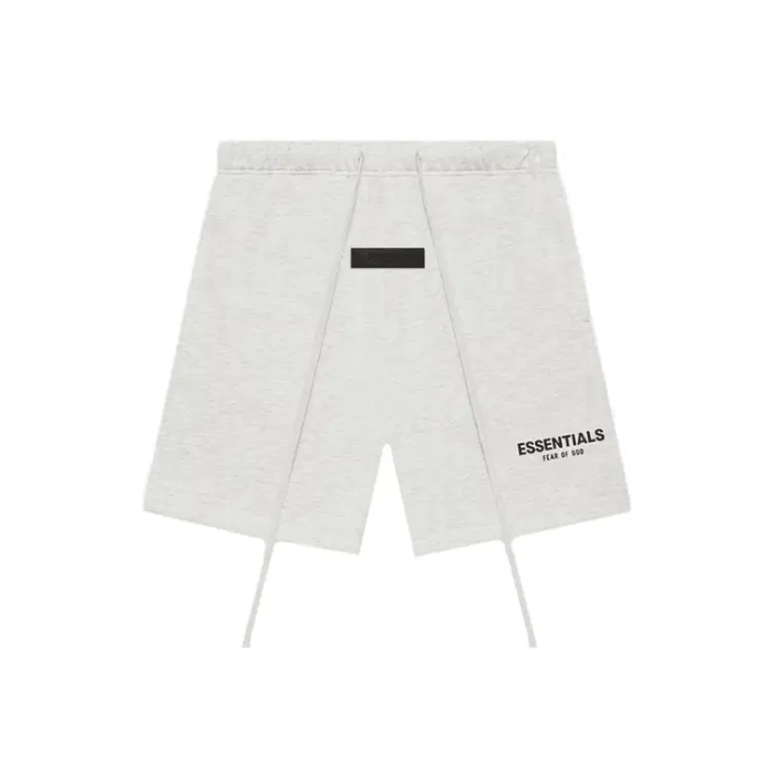 Essentials SS22 Shorts Flocked "Light Oatmeal"