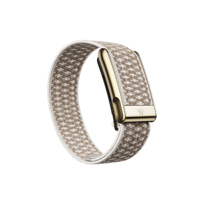 Whoop MG Cloudknit Luxe Haze with Gold Band (12 Month Subscription Included)
