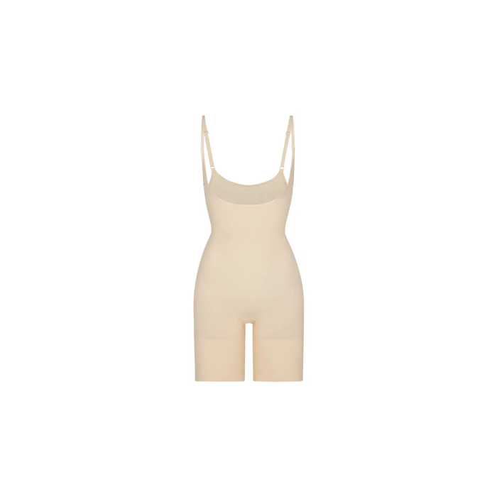 Skims Seamless Sculpt Open Bust Bodysuit Sand
