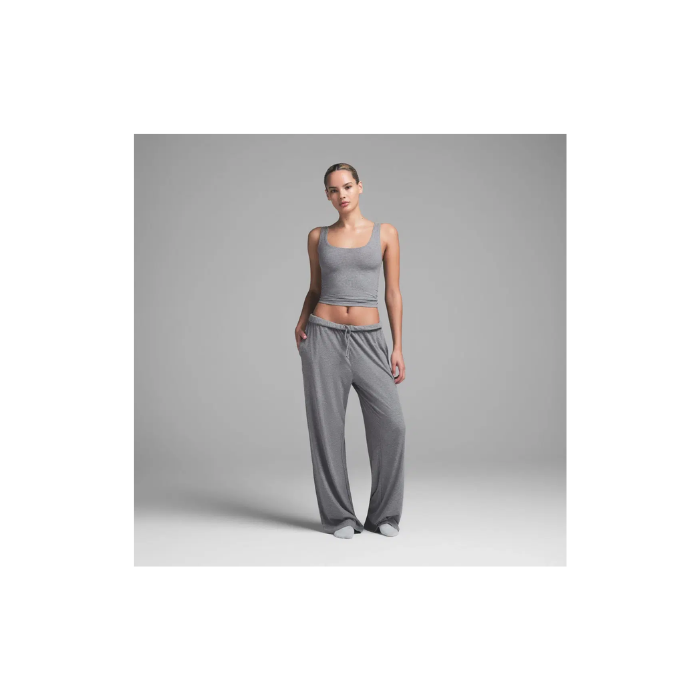 Skims Soft Lounge Loose Pant Heather Grey