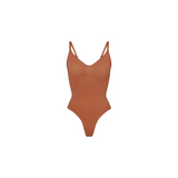 Skims Seamless Sculpt Thong Bodysuit Bronze