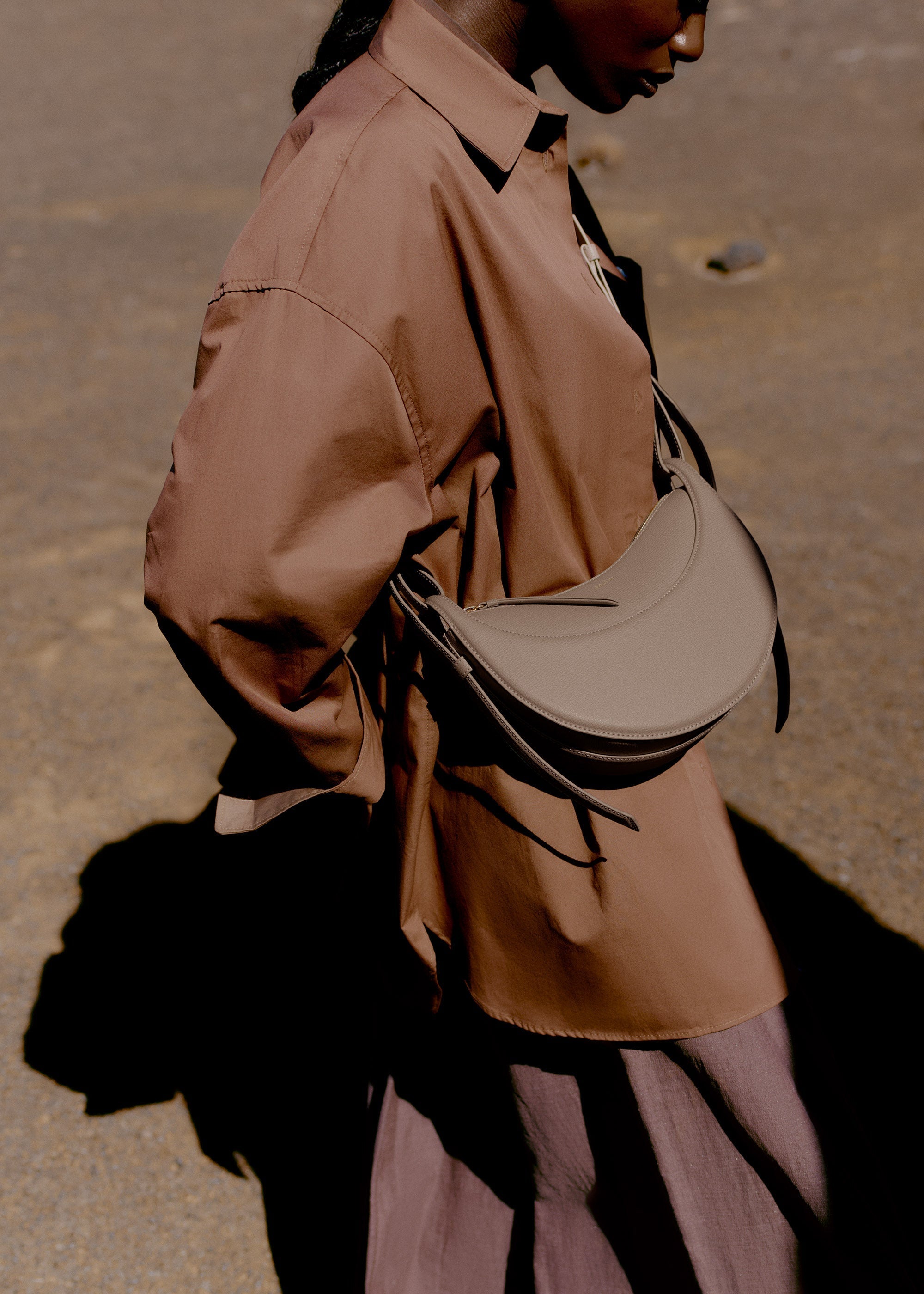 Polene Numero Dix Textured Taupe