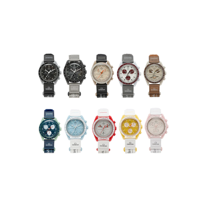 Swatch x Omega Bioceramic Moon- Top 10 Set