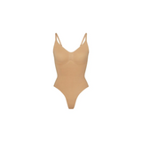 Skims Seamless Sculpt Thong Bodysuit Ochre