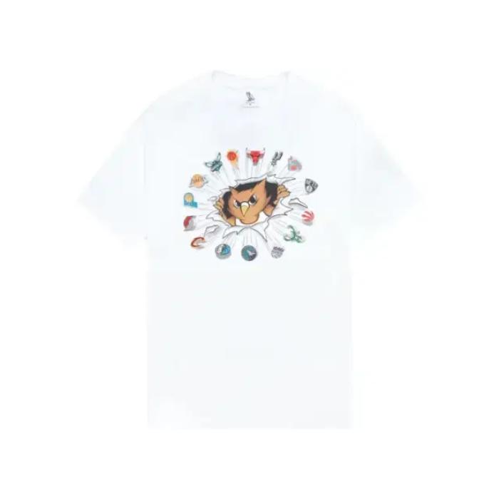 OVO Tee "NBA Mascot White"