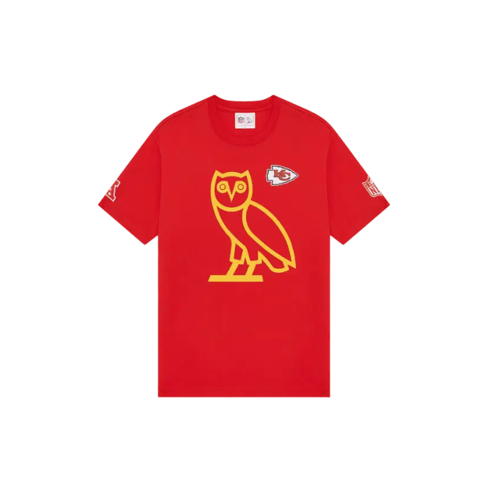 OVO Tee "NFL Kansas City Red"