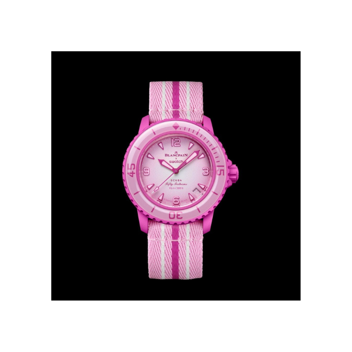 Swatch X Blancpain Pink Ocean