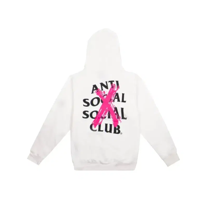 Anti Social Social Club Hoodie "Cancelled White"