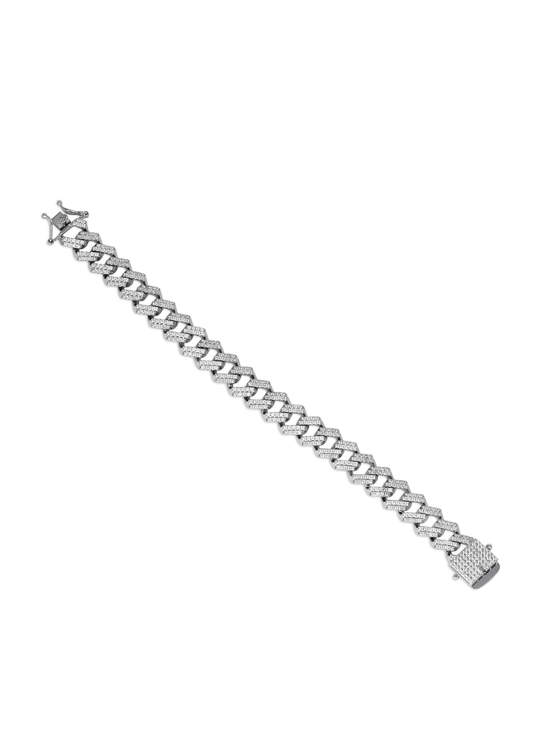 PRONG CUBAN LINK BRACELET