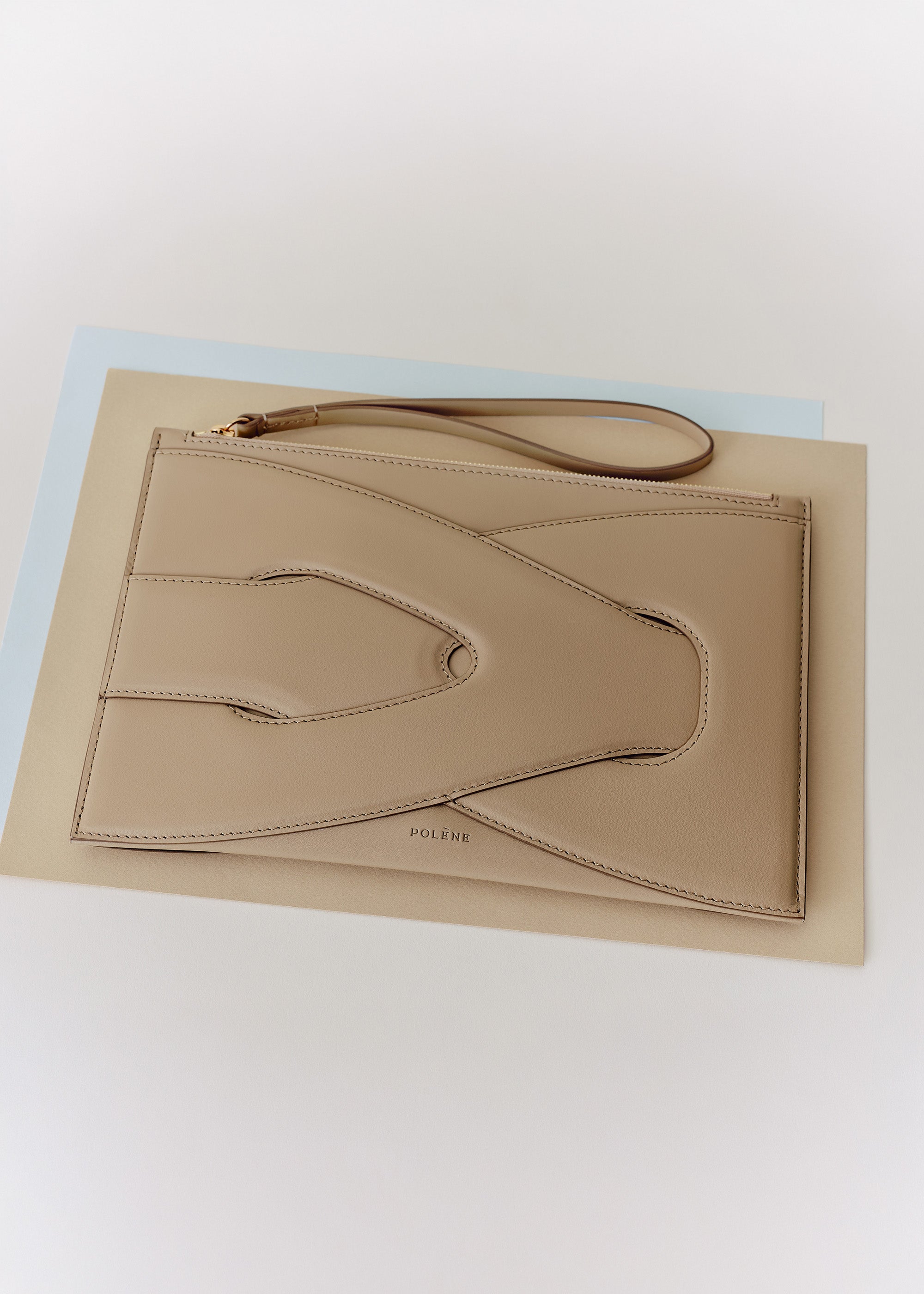 Polene Nodde Pouch Sand