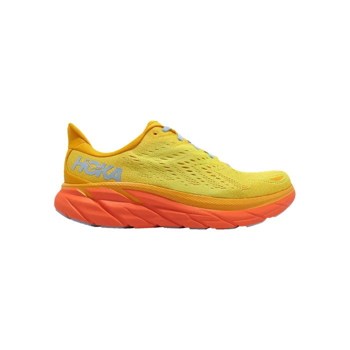 Hoka Clifton 8 2E Wide 'Radiant Yellow Maize'