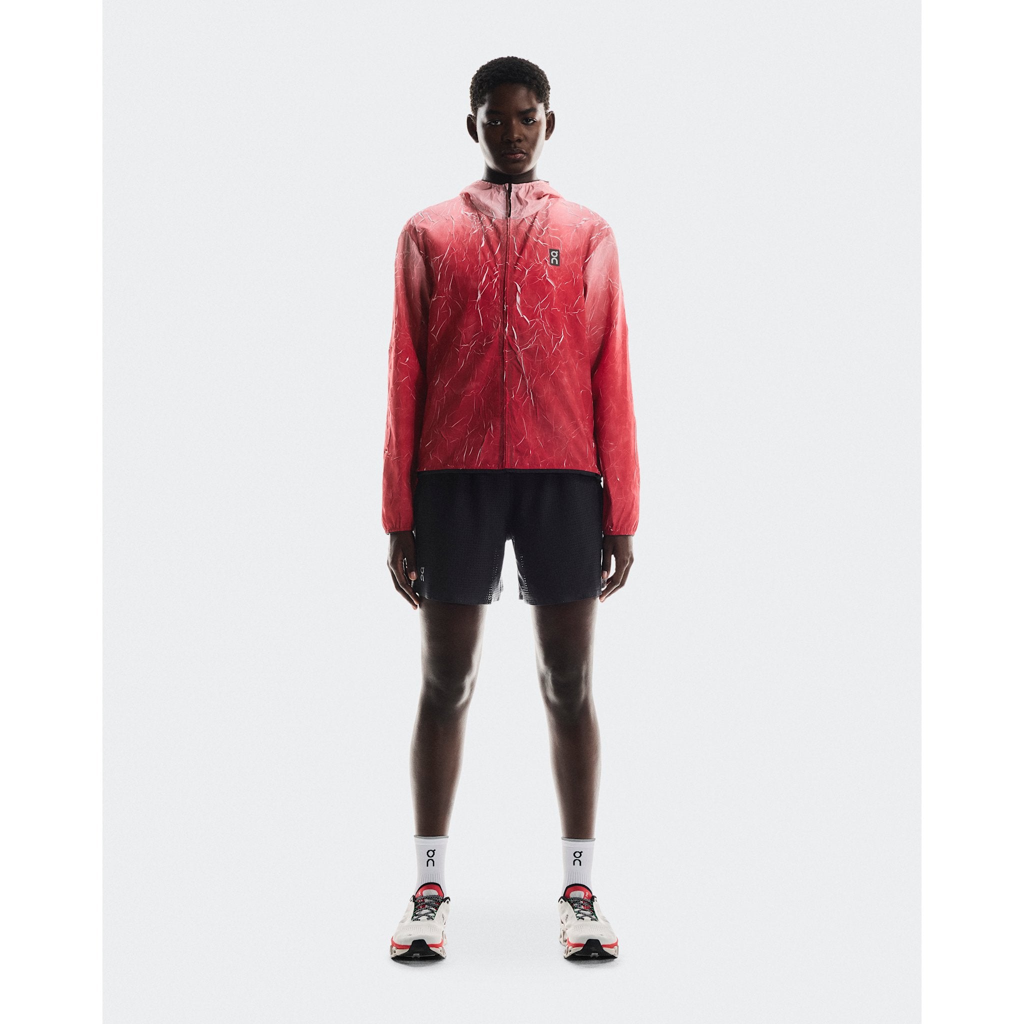 On Pace Run Jacket Red