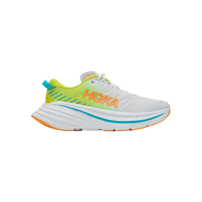 Hoka Bondi X 'White Evening Primrose'