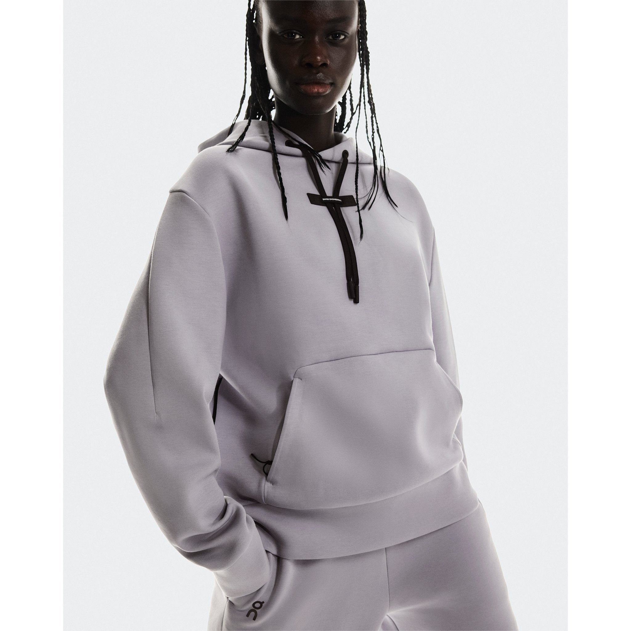 On Focus Tech Hoodie Lilac