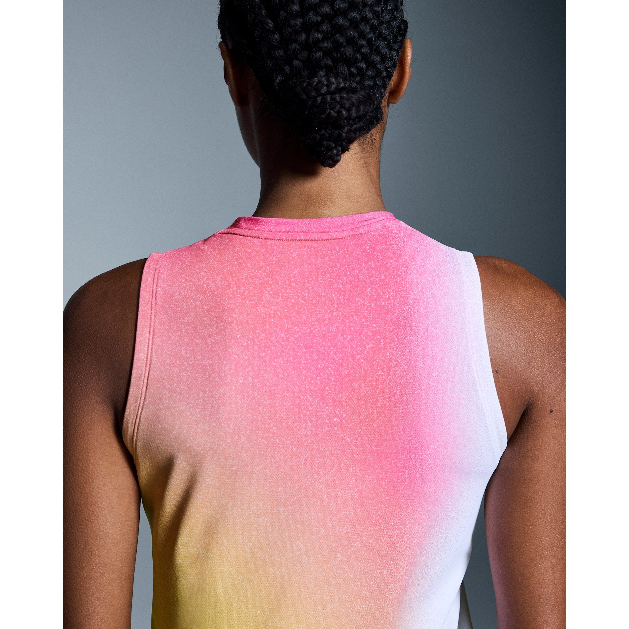 On Court Tank White | Lime