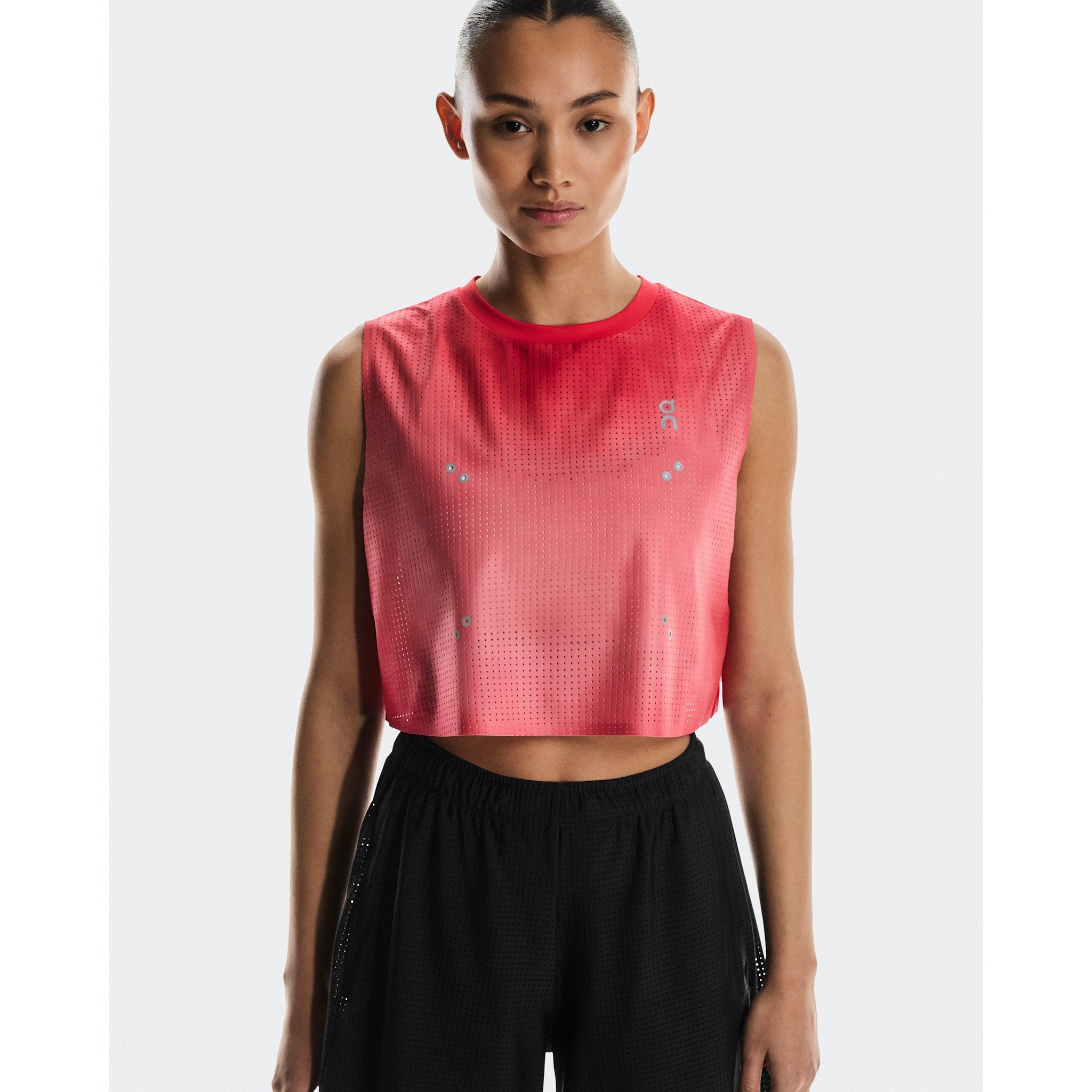 On Pace Tank Red