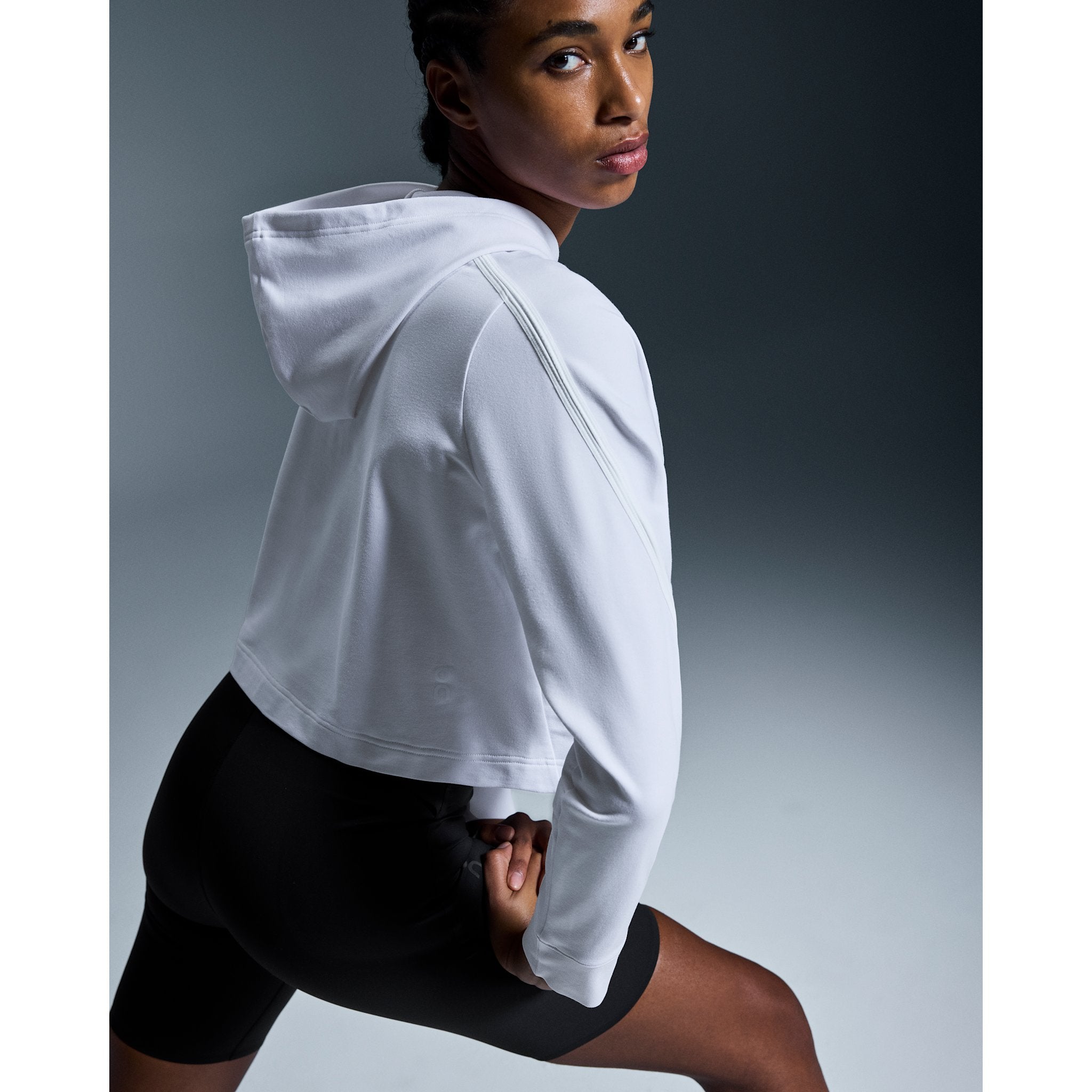 On Studio Hoodie White