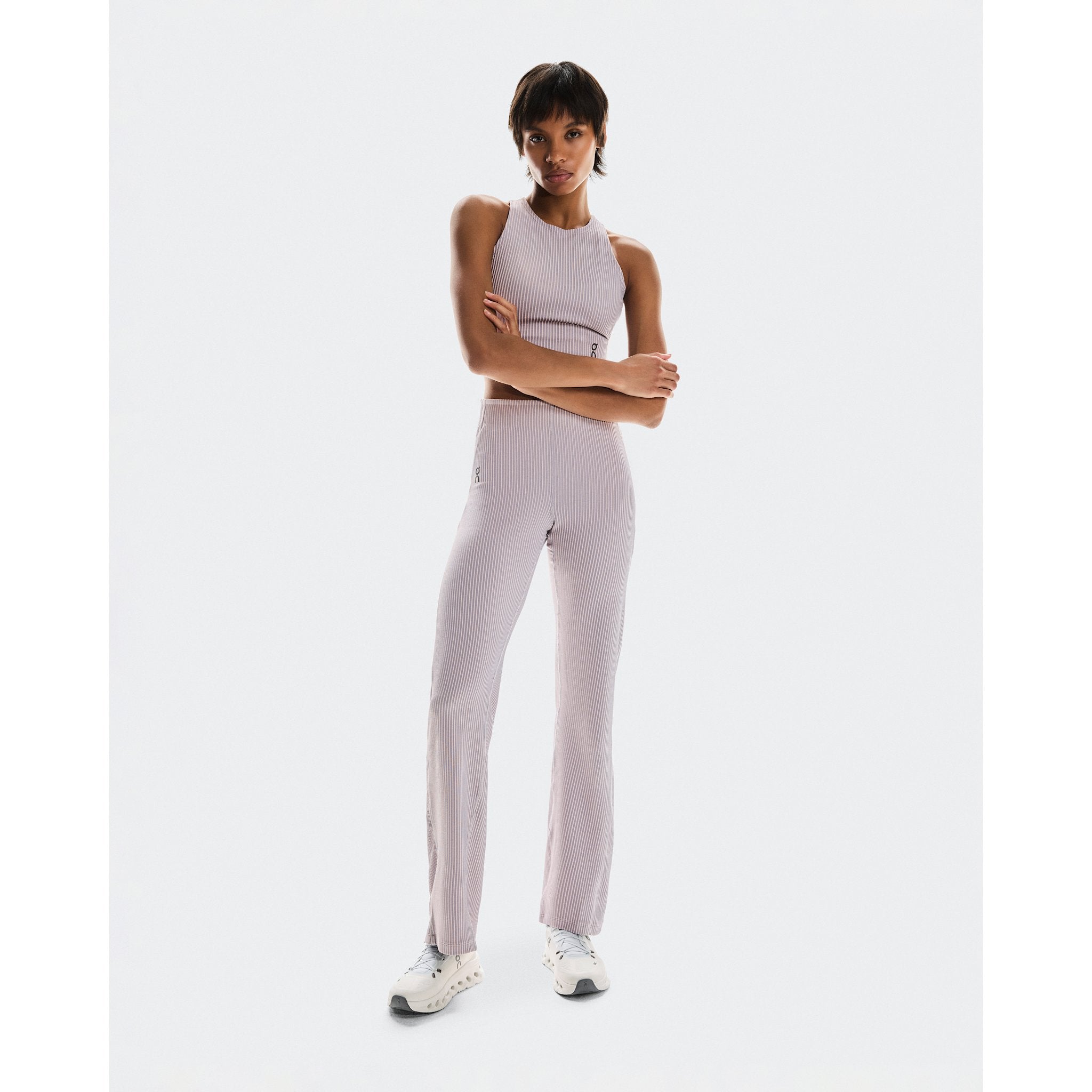 On All-Day Ribbed Pants Orchid | Lilac