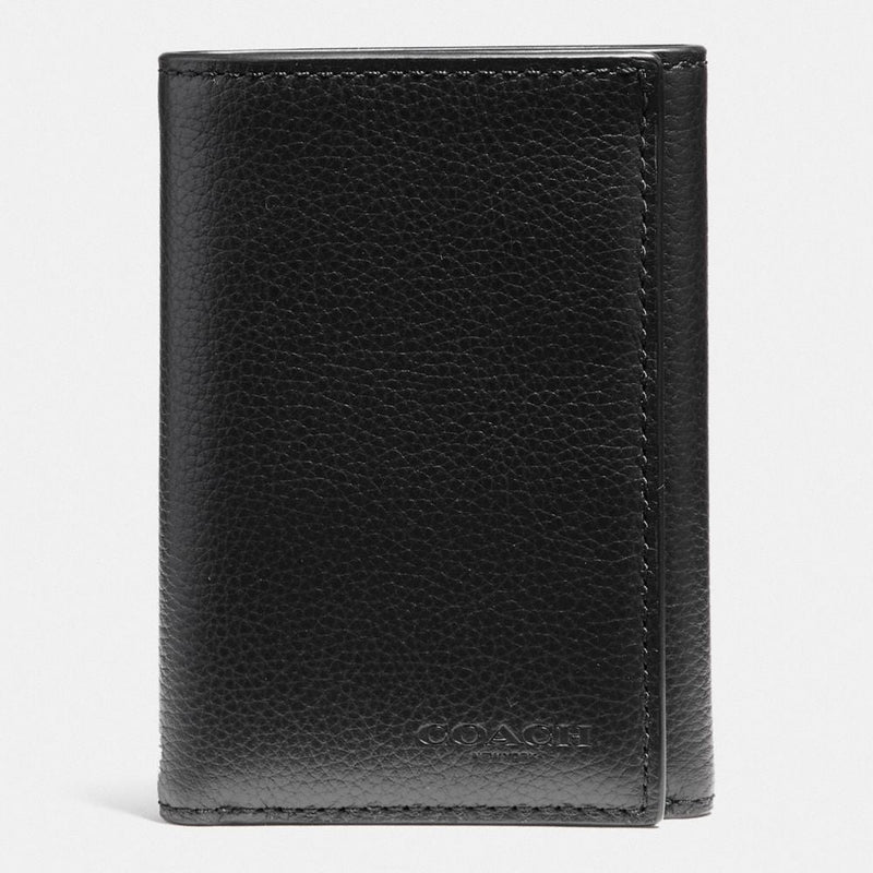 Coach Trifold Wallet Black