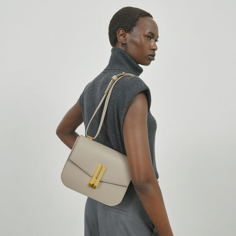 DeMellier The Vancouver taupe smooth