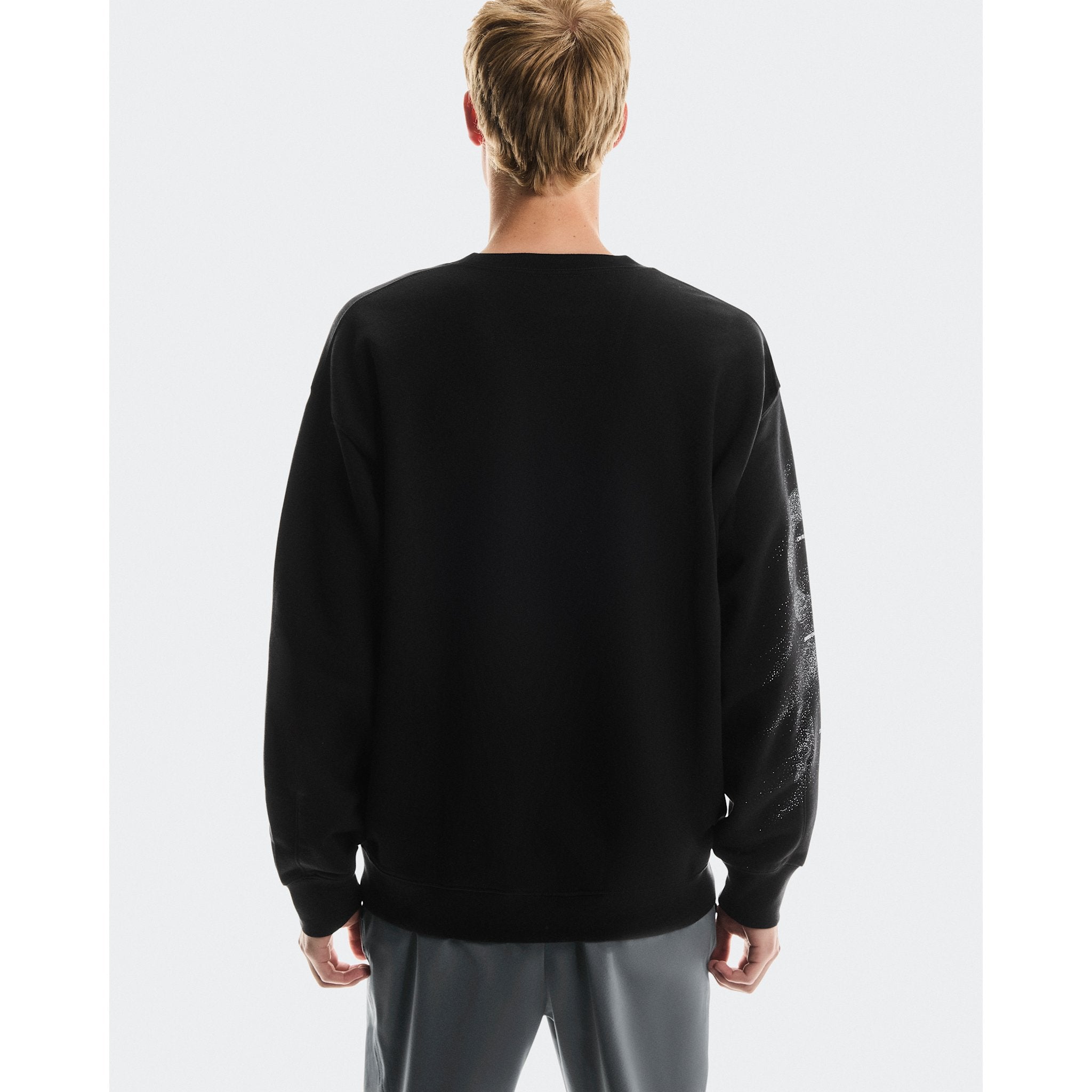 On Club Crew Graphic Black | Olive
