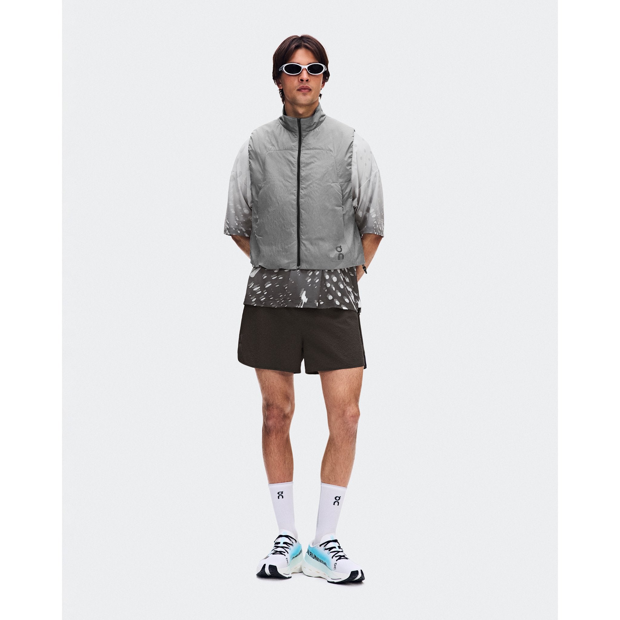 On Performance Volt Vest Glacier