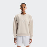 On Club Crew Graphic Silver