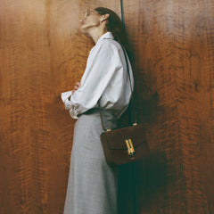 DeMellier The Vancouver mocha suede & mocha smooth