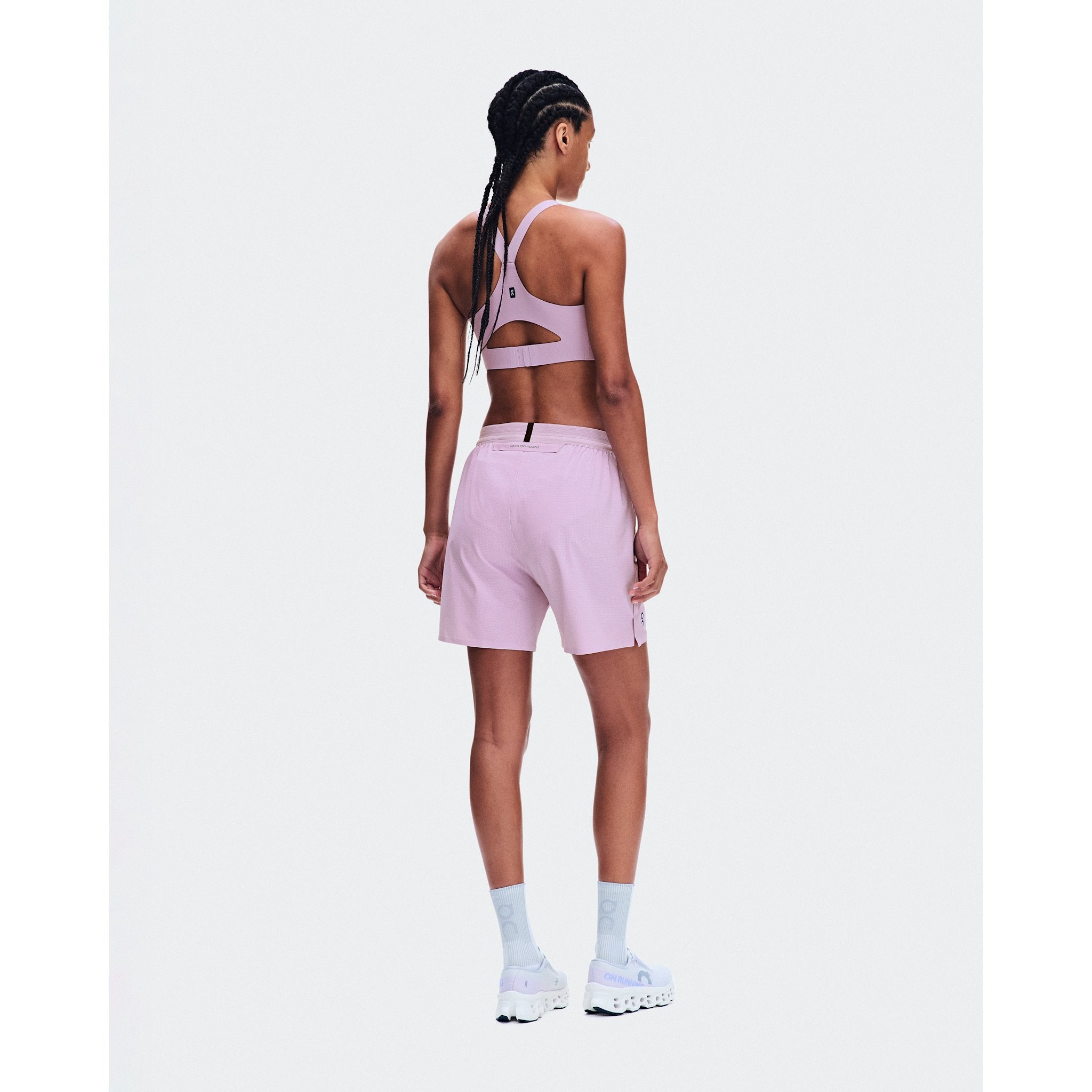 On Endurance Bra Zip Foxglove