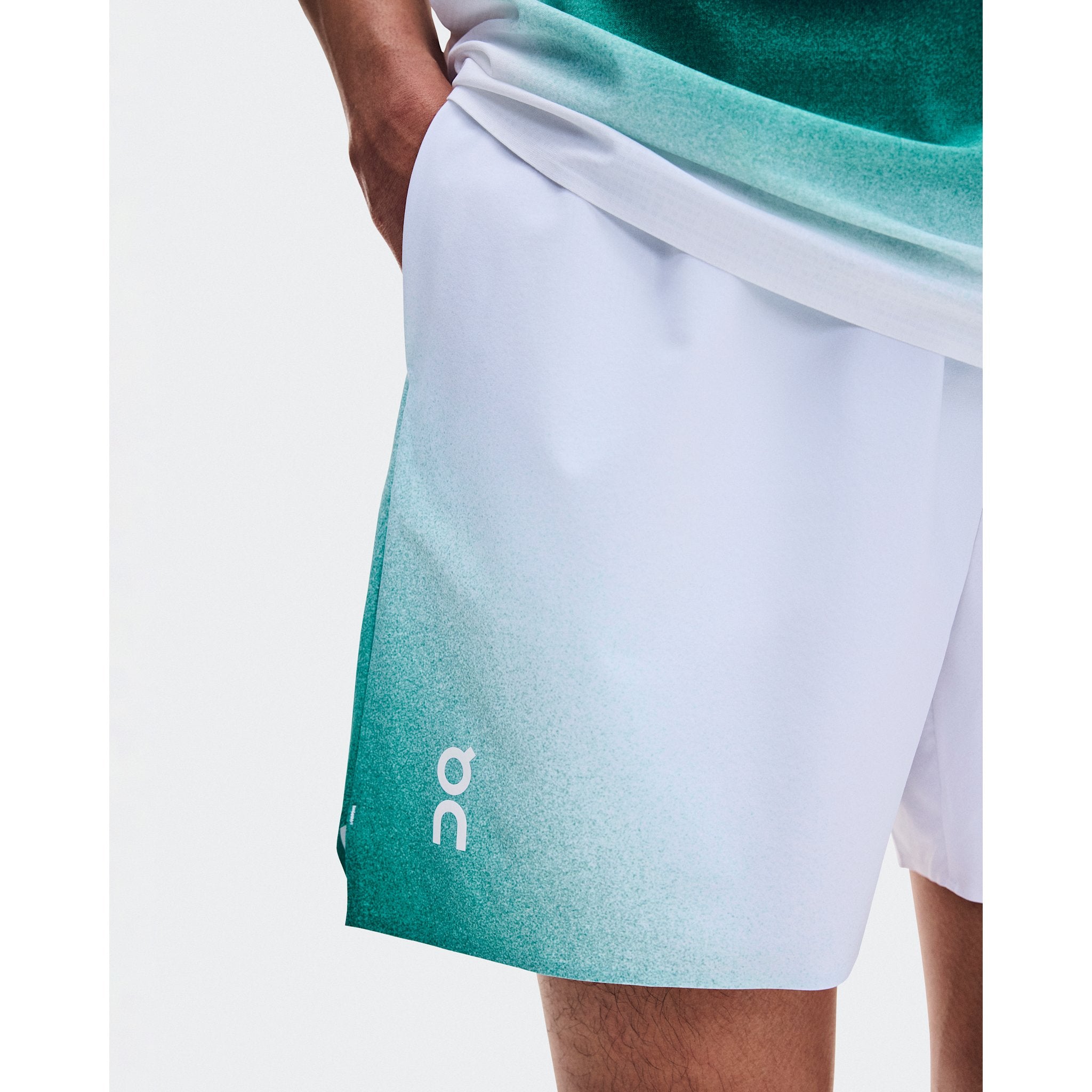On 5" Court Shorts Swing White | Neem