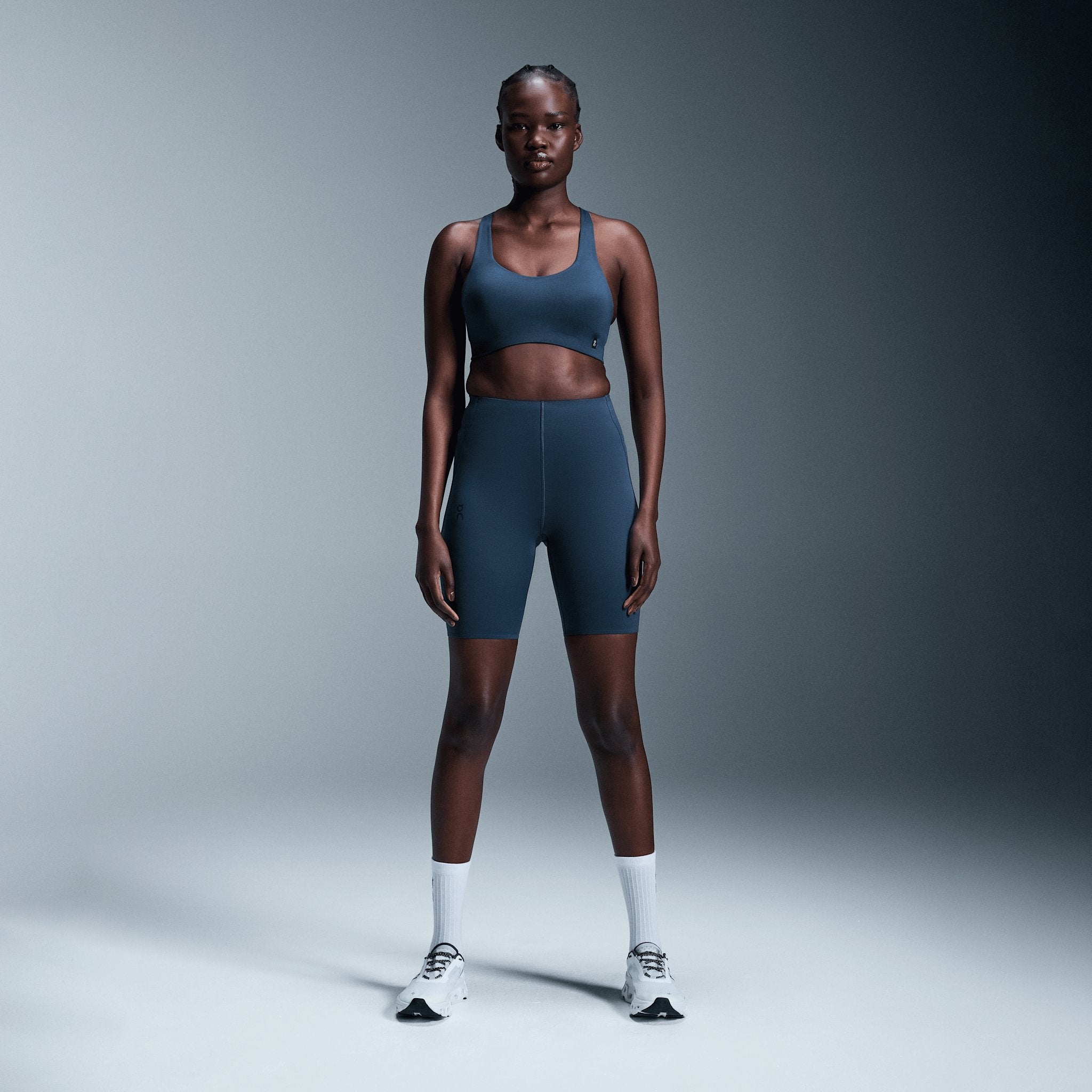 On Active 1/2 Tights Denim