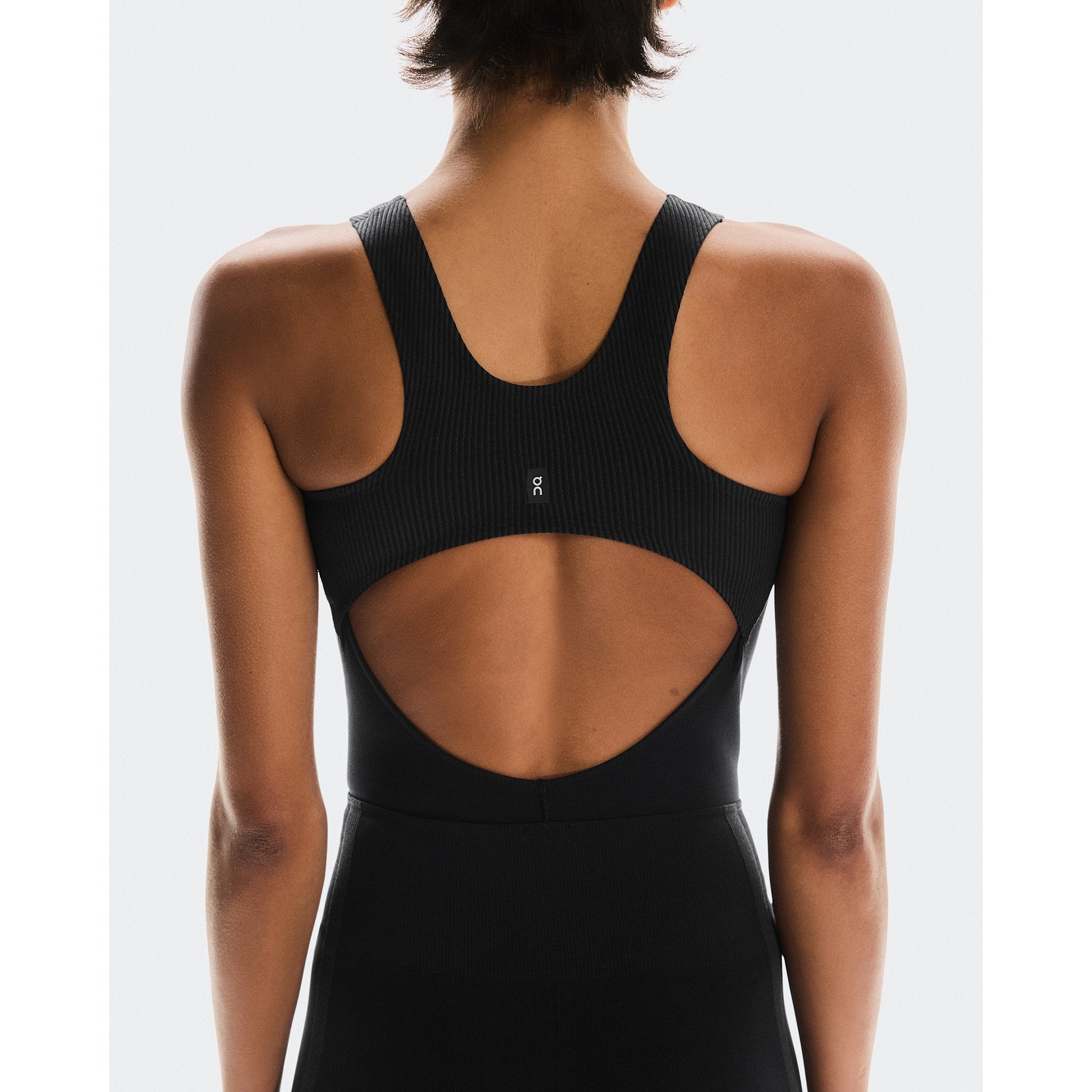 On Studio Knit Bodysuit 7/8 Black | Eclipse