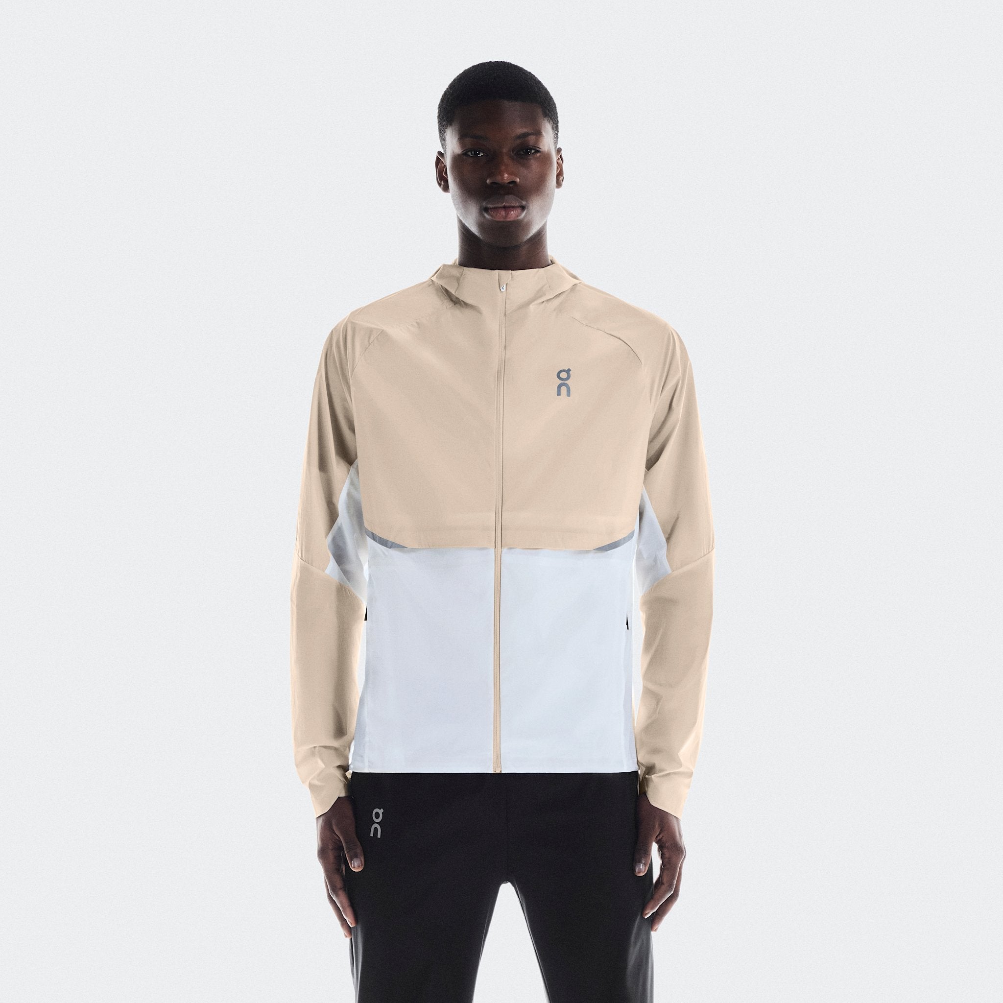 On Core Jacket Sand | White