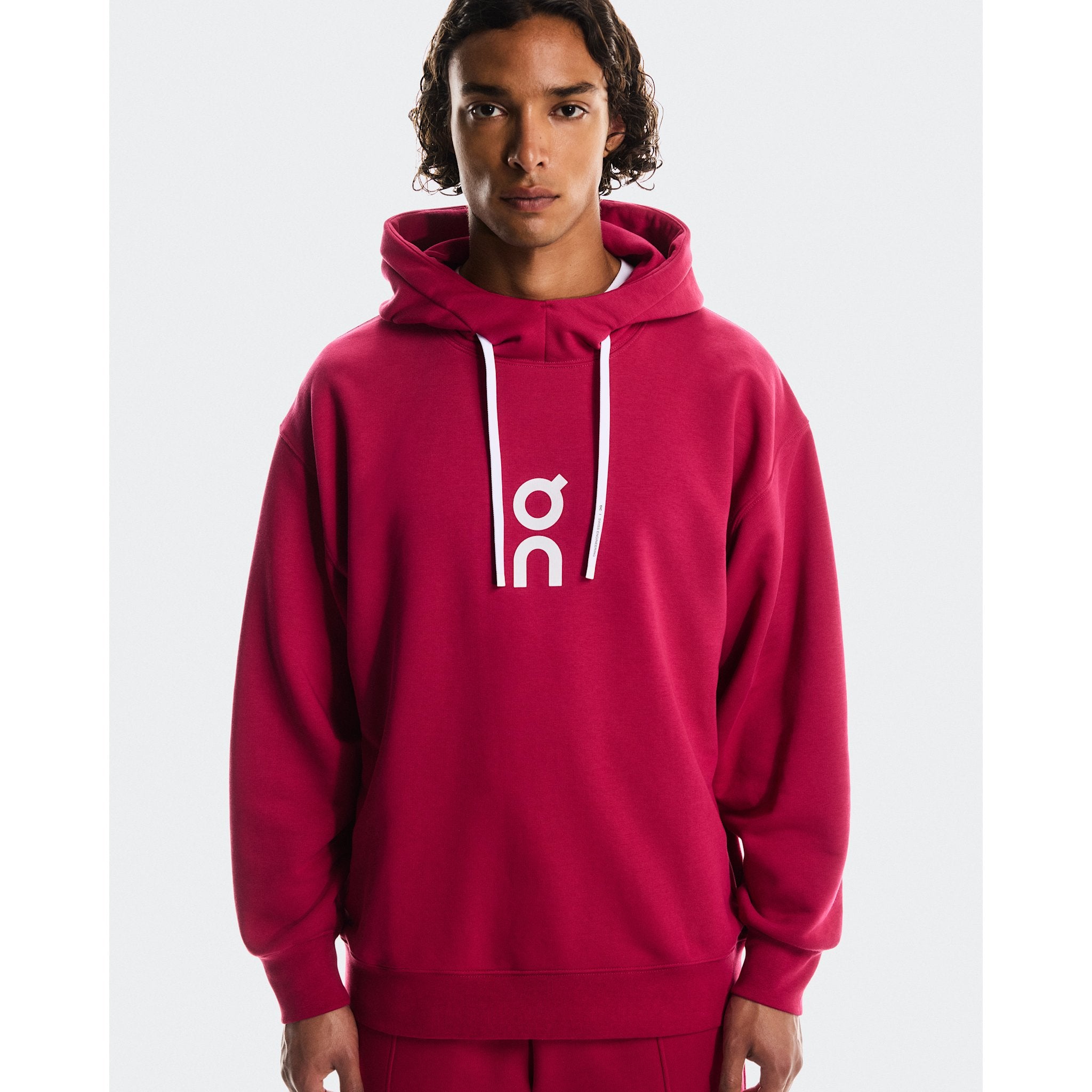 On Club Hoodie Grenadine