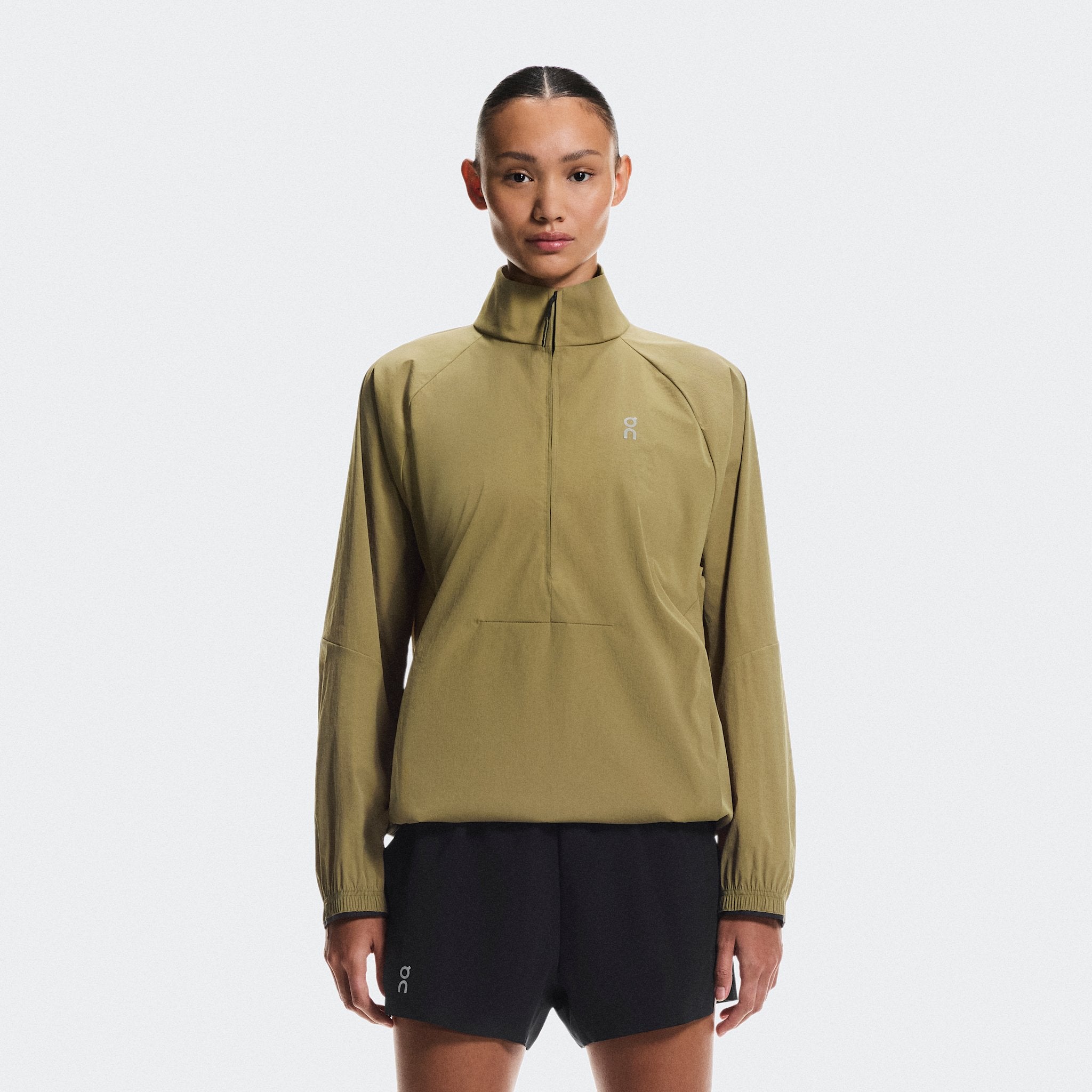 On All-Day 1/2 Zip Jacket Nutmeg