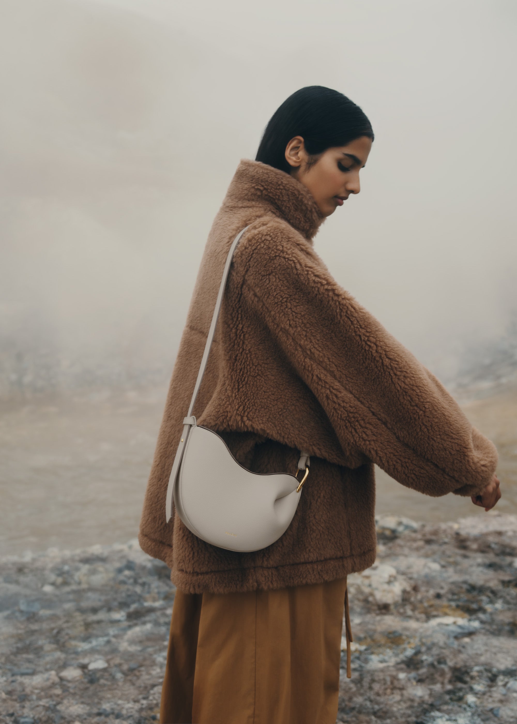 Polene Tonca Textured Chalk