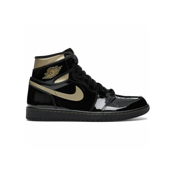 Air Jordan 1 High Black Metallic Gold