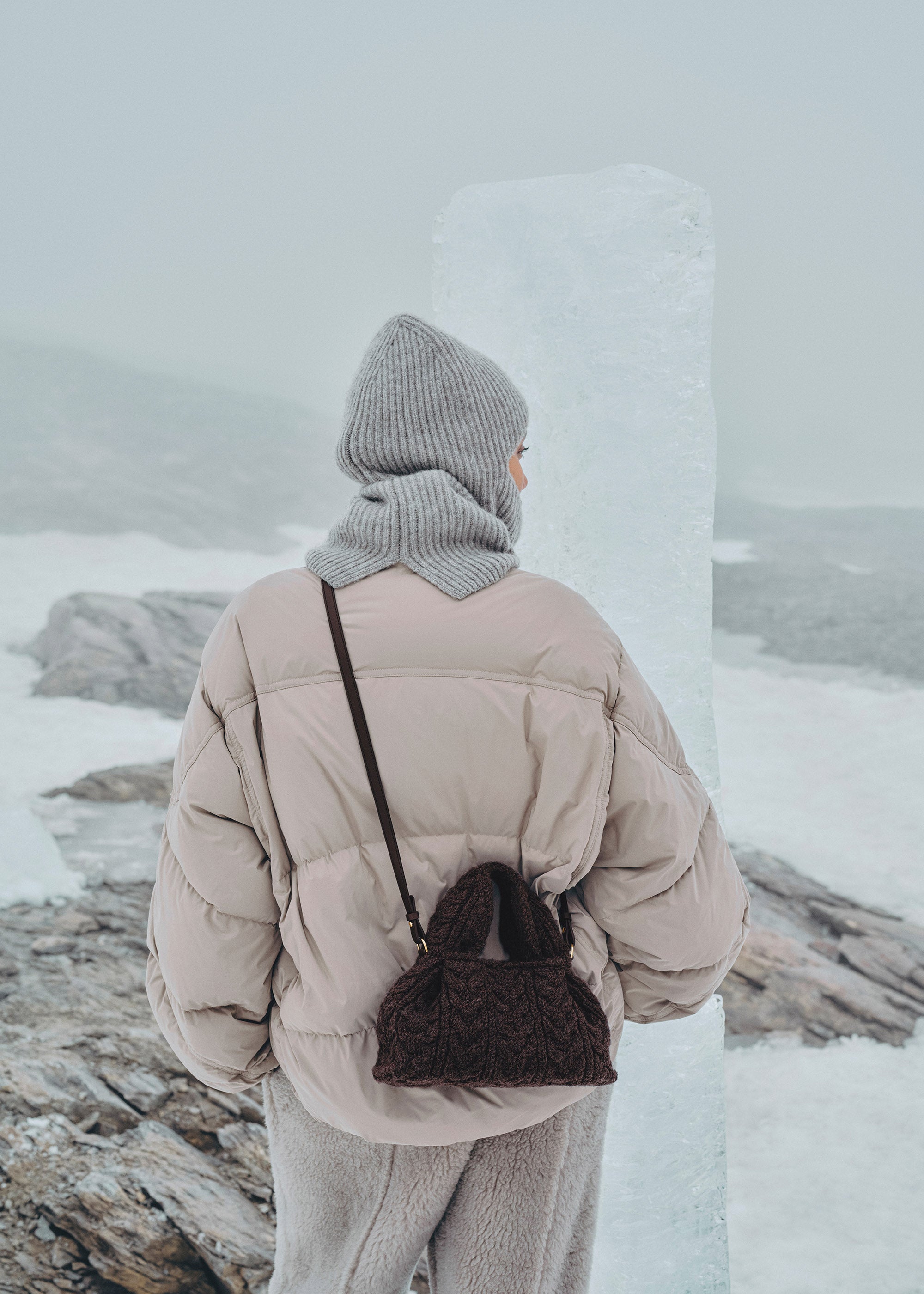 Polene Numero Neuf Mini Merino Ebony