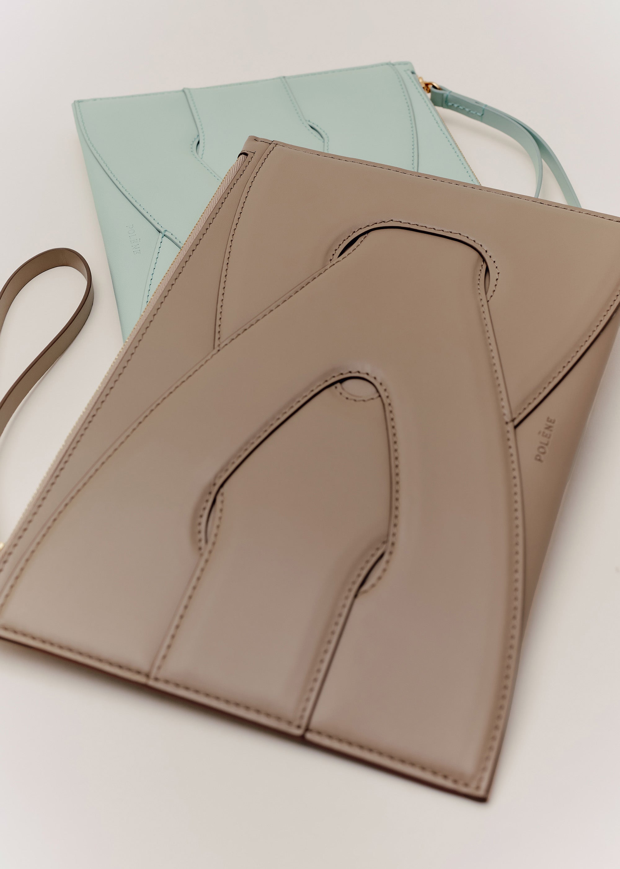 Polene Nodde Pouch Taupe