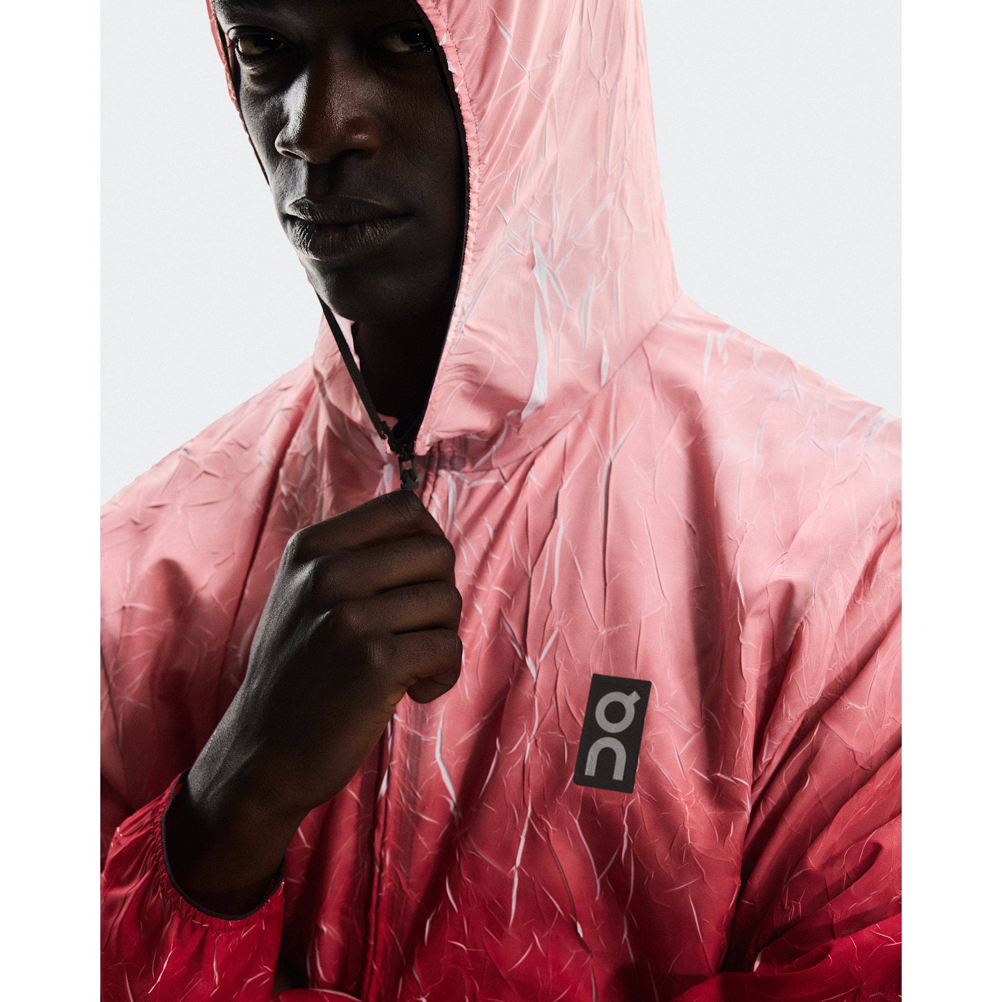 On Pace Run Jacket Red