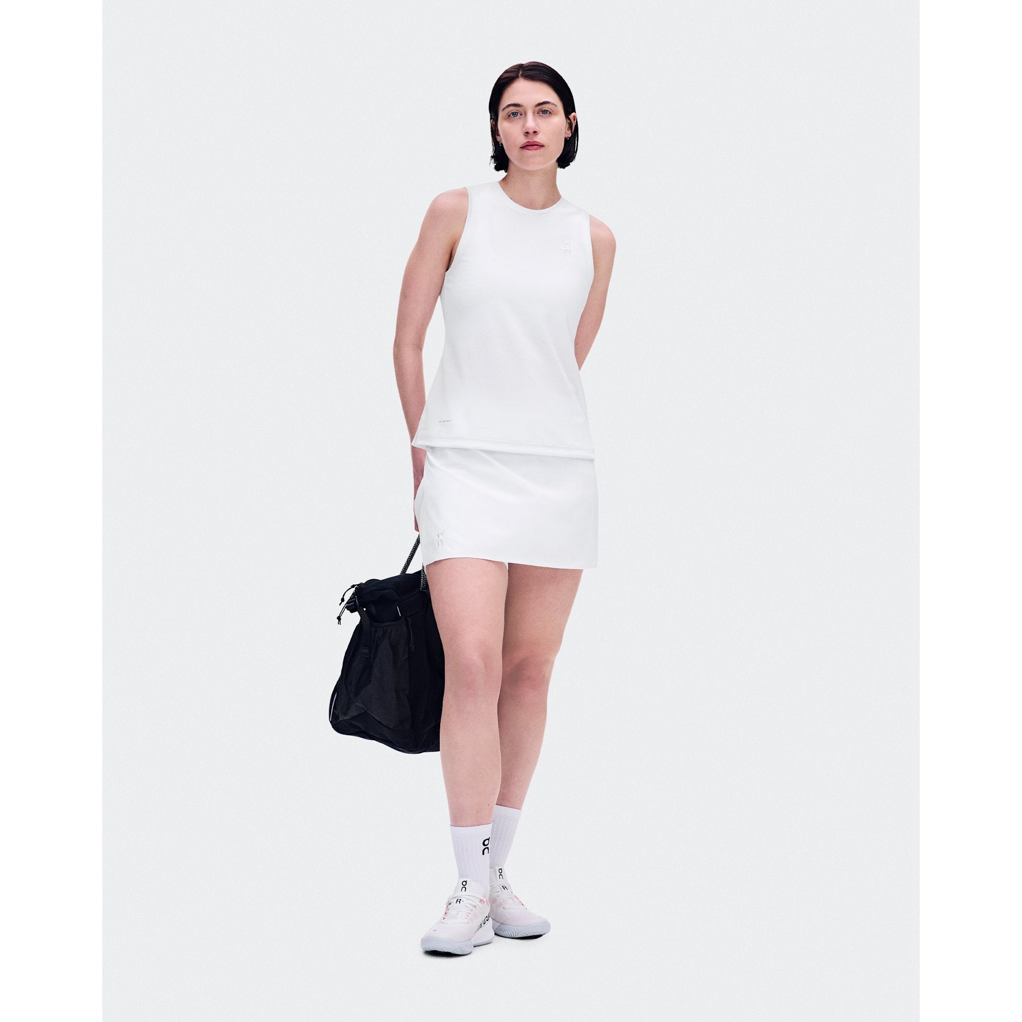 On Court Tank Edit LDN White